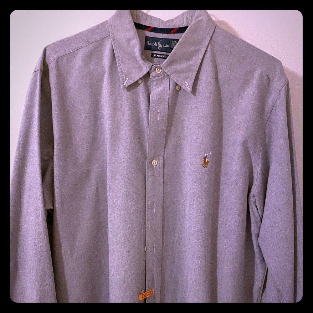 Men’s dress shirt Ralph Lauren Gray XXL